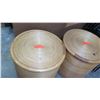 Image 2 : Qty 3 Wicker Side Tables
