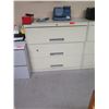 Image 1 : Lateral Metal Filing Cabinet w/ Key