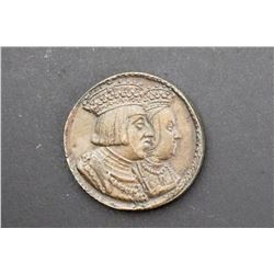 Austria - Medallion of Ferdinand I and Anna - Beautiful and RARE!