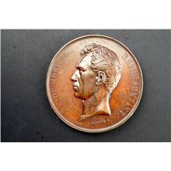 BELGIUM - B. C. Du MORTIER Copper medal 1828 - 1859