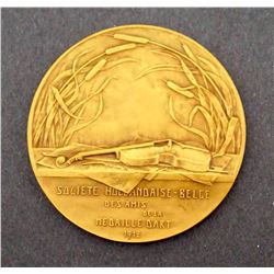 AE-63 Medal Death of Belgian Composer Henri Vieuxtemps in 1881, Struck 1912