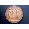 Image 2 : Belgium - Three large Bronze Medals 1914 Early Battles of the Great War