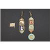 Image 2 : Egypt - 1880-1920, 3 Pcs. Vintage cloistered Fobs