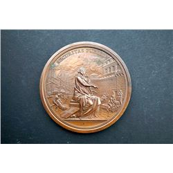 France - 1784 Public Health w/ Port Scene Rev: 16 Serious Viruses
