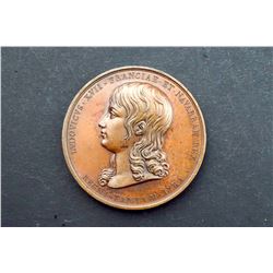 France - 1795 Louis XVII left w/titles by Depaulis Rev: Temple Courtyard