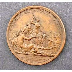 France - Large Original Medal of Louis XVI 1783