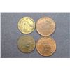 Image 1 : France - Interesting Lot of Four tokens - Louis XIV, XV (2), XVI (Posthumous)