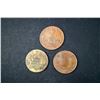 Image 2 : France - Lot of Three Copper Tokens / Medals. See Description