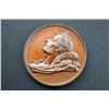 Image 1 : France - 1840 Napoleon Death Mask w/titles by Depaulis Rev: Rouen Bridge