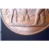 Image 7 : France - Two Massive Copper Medals of Napoleon III