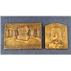 Image 1 : France - 2 Medallic Plaques Tomb of Napoleon + French Revolution