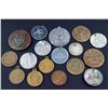 Image 2 : France - Lot of Five Small Medalets, early 3rd Republic PLUS 12 Misc. medals,