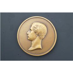 French Medal, Featuring Albert Edward, Prince of Wales