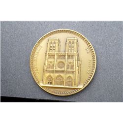 France - 1842 Cathedral of Paris by E. Dubois FDC AE-58 90.7 grs