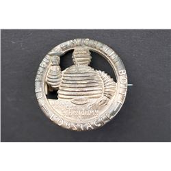 France, 1898 Bib Logo Pin Michelin Tire Corp. An original AR-27 Marketing Item