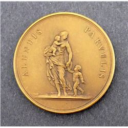 France Medal Inscribed "ALENDIS PARVULUS" (to starving children)