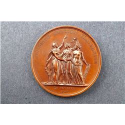 France - Copper Medal - Revolution of 1848, Founding of the Second Republic