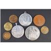 Image 1 : Germany - Lot of Eight old Medals, Tokens. See Description
