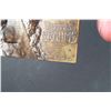 Image 7 : Lot of three bronze Uniface Rectangular Plaques of Brahms, Handel, J.S. Bach
