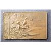 Image 1 : Germany Rectangular Medal Dated 1901