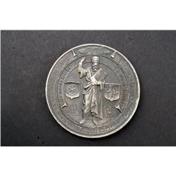 Germany - Large White metal Medal dated 1900