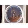 Image 2 : Great Britain 1736, AR-39, King George II, Caroline Jernegan's Lottery, PCGS MS62