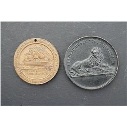 England, 1831-1905, 2 Pcs. Civil Protection & St. George Society