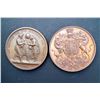 Image 1 : G.B.- 1836-1873, 2 Commemorative Medals. See Description