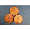 Image 2 : G.B.- 1897, 3 Pcs. Jubilee Medals by Spink. Most of a Set