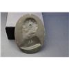 Image 2 : Antique Italian uniface oval repoussé Plaque - Michael Angelo