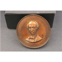 USA, AE Uniface Obv Thin Test Str 1859 to James Ross Snowden Mint Director