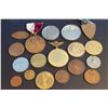 Image 2 : NEW YORK CITY - Lot of 18 - 19th/20th cent Medals, Tokens, Store Cards, etc.