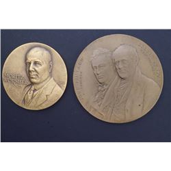 USA - 1904-1924 2 Pcs Commemorative Medals. See Description