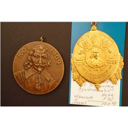 USA - 1909 2 Pcs Commemorative Medals. See Description