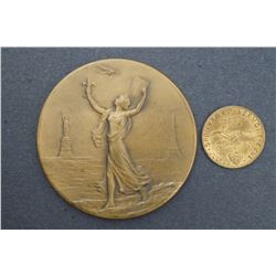 USA - 1927 2 Pcs Commemorative Medals. See Description