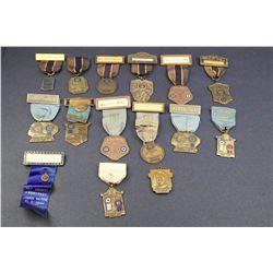 United States, 1933-41 American Legion 40 & 8 Veterans Jewels 15 Assorted