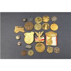 USA - 20th Century - Souvenir Medals 19 pcs. Should be viewed