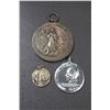 Image 4 : Pius X, Pius XII, Paulus VI, 1903-1978 Vatican Bronze, Silvered, and Silver. See! 7 Pcs.