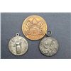 Image 1 : Pope Pius X - Vatican - 3 pcs. Comm.Medals 2 Silvered 40mm. AE-40 & AE-50