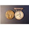 Image 1 : Pope Pius XI - Vatican - 1925, 2 pcs. Jubilee Medals AE-70, AE-70 Silvered