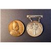 Image 2 : Pope Pius XI - Vatican - 1925, 2 pcs. Jubilee Medals AE-70, AE-70 Silvered
