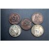 Image 1 : Pope Pius XII - Vatican - 1939-43, 5 pcs Annual Medals Years 1-5, 2 Silvered