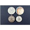 Image 2 : Pope Pius XII - Vatican - 1950 Jubilee Medals, 4 silvered of which 2 with loops.