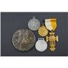Image 1 : World - 20th century - Mixed medals and pins 5 Pcs