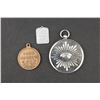 Image 4 : Lot of 14 different Pins and Medals of Fraternal Organizations 19th - 20th Cent,
