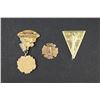 Image 9 : Lot of 14 different Pins and Medals of Fraternal Organizations 19th - 20th Cent,