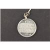 Image 1 : Canada 1884 Semi-Centennial w/ chain and stick pin UNC Al-16, Lr-1821