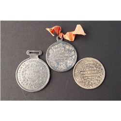 Canada - 1877, 3 Pcs Leroux Medals