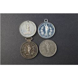 Canada - 1880-90, 4 Pcs. Leroux Medals