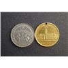 Image 1 : Canada 2 Pcs. Toronto Industrial Exhibition obv. w/blank reverse Lr-1820